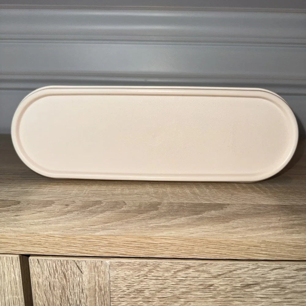 Tupperware‎ 2239B-2 5L Modular Mates Storage Beige Lid EUC